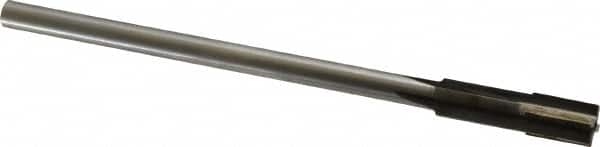 Made in USA - 0.3151 to 0.347" Diam, 9/32" Diam Shank, 1-1/2" Flute, Semi Finish Semi Ground Chucking Reamer - Apex Tool & Supply