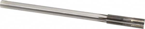 Made in USA - 0.4721 to 0.5031" Diam, 7/16" Diam Shank, 2" Flute, Semi Finish Semi Ground Chucking Reamer - Apex Tool & Supply