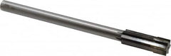 Made in USA - 0.6911 to 0.722" Diam, 9/16" Diam Shank, 2-1/4" Flute, Semi Finish Semi Ground Chucking Reamer - Apex Tool & Supply