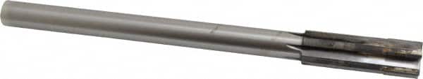 Made in USA - 0.7221 to 0.753" Diam, 5/8" Diam Shank, 2-1/2" Flute, Semi Finish Semi Ground Chucking Reamer - Apex Tool & Supply