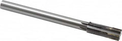 Made in USA - 0.8471 to 0.878" Diam, 3/4" Diam Shank, 2-5/8" Flute, Semi Finish Semi Ground Chucking Reamer - Apex Tool & Supply