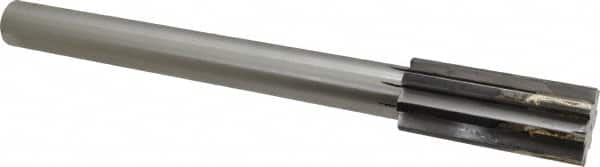Made in USA - 1.3156 to 1.378" Diam, 1" Diam Shank, 3-1/4" Flute, Semi Finish Semi Ground Chucking Reamer - Apex Tool & Supply