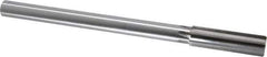 Made in USA - 3/4" Carbide-Tipped 6 Flute Chucking Reamer - Straight Flute, 5/8" Straight Shank, 2-1/2" Flute Length, 9-1/2" OAL - Apex Tool & Supply