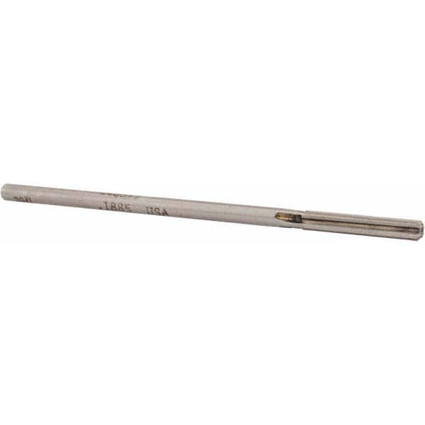 Made in USA - 0.1885" Carbide-Tipped 4 Flute Chucking Reamer - Apex Tool & Supply