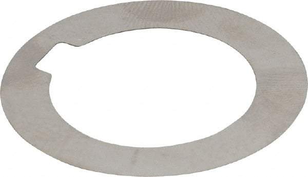 Made in USA - 3/32" Long x 1/4" Wide Notch, 0.005" Thick Internal Notched Washer - 301-304 Stainless Steel, 1" ID, 1-1/2" OD - Apex Tool & Supply