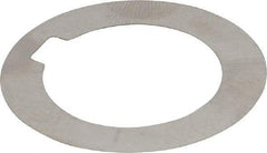 Made in USA - 3/32" Long x 1/4" Wide Notch, 0.005" Thick Internal Notched Washer - 301-304 Stainless Steel, 1" ID, 1-1/2" OD - Apex Tool & Supply