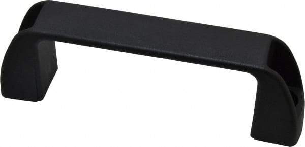 80/20 Inc. - 5.47" Long x 1.02" Wide x 1.63" High, Plastic Door Handle - Plastic, 4.6" Center to Center - Apex Tool & Supply