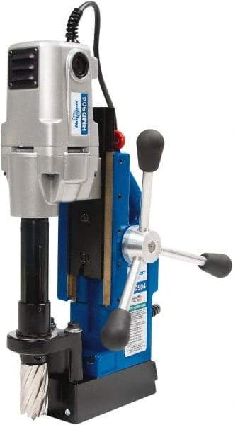 Hougen - 3/4" Chuck, Portable Magnetic Drill Press - 450 RPM, 120 Volts - Apex Tool & Supply