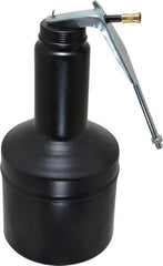PRO-LUBE - 6" Long Rigid Spout, Pistol-Grip Oiler - Steel Body, Enamel - Apex Tool & Supply