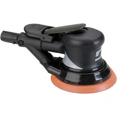 Dynabrade - 12,000 OPM, 18 CFM Air Consumption, Palm Air Orbital Sander - Round Pad, 1/4 NPT Inlet - Apex Tool & Supply
