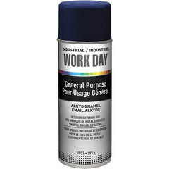 Krylon - Blue, Gloss, Enamel Spray Paint - 9 to 13 Sq Ft per Can, 10 oz Container, Use on Ceramics, Glass, Metal, Plaster, Wood - Apex Tool & Supply