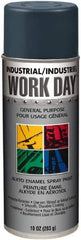 Krylon - Gray, Gloss, Enamel Spray Paint - 9 to 13 Sq Ft per Can, 10 oz Container, Use on Ceramics, Glass, Metal, Plaster, Wood - Apex Tool & Supply