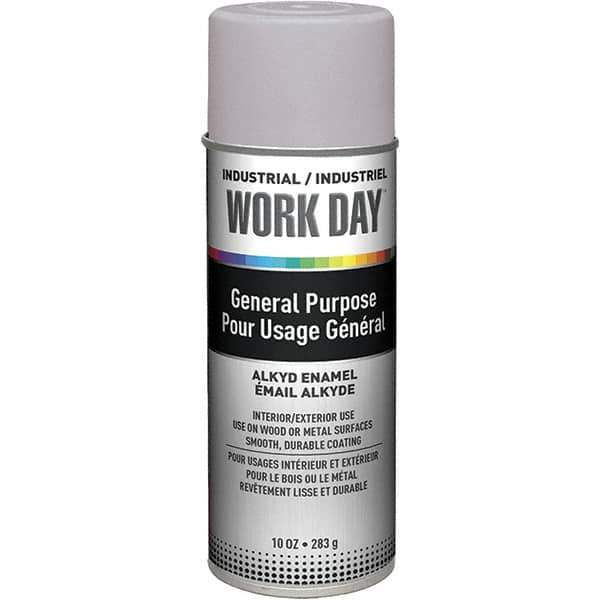 Krylon - 10 oz Gray Enamel Spray Primer - 9 to 13 Sq Ft Coverage, Quick Drying - Apex Tool & Supply