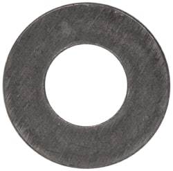 Made in USA - #4 Screw, Grade 300 Stainless Steel Standard Flat Washer - 1/8" ID x 1/4" OD, 0.017" Thick, Plain Finish, Meets Military Specifications - Apex Tool & Supply