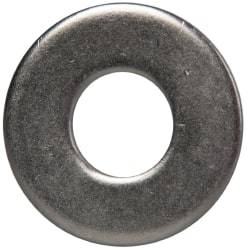 Made in USA - 5/16" Screw, Grade 300 Stainless Steel Standard Flat Washer - 3/8" ID x 7/8" OD, 0.064" Thick, Passivated Finish, Meets Military Specifications - Apex Tool & Supply