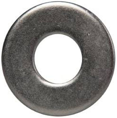Made in USA - 5/16" Screw, Grade 300 Stainless Steel Standard Flat Washer - 3/8" ID x 7/8" OD, 0.064" Thick, Passivated Finish, Meets Military Specifications - Apex Tool & Supply