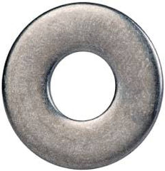 Made in USA - 1/4" Screw, Grade 17-7 PH Stainless Steel USS Flat Washer - 5/16" ID x 3/4" OD, 0.063" Thick, Plain Finish - Apex Tool & Supply
