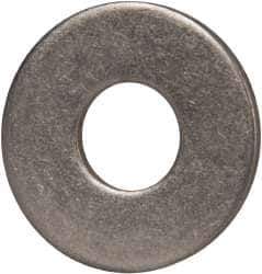 Made in USA - 7/16" Screw, Grade 17-7 PH Stainless Steel USS Flat Washer - 1/2" ID x 1-1/4" OD, 0.08" Thick, Plain Finish - Apex Tool & Supply