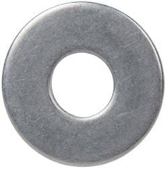 Made in USA - 5/8" Screw, Grade 17-7 PH Stainless Steel USS Flat Washer - 11/16" ID x 1-3/4" OD, 0.12" Thick, Plain Finish - Apex Tool & Supply