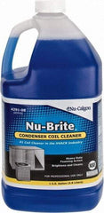 Nu-Calgon - 1 Gal Bottle HVAC Coil Cleaner - Alkaline Formula - Apex Tool & Supply
