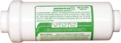 Nu-Calgon - 1/4 Inch Pipe, Inline Water Filter System with Disposable Filter and Quick Disconnect Fittings - Reduces Sediment, Taste, Odor, Chlorine and Scale - Apex Tool & Supply