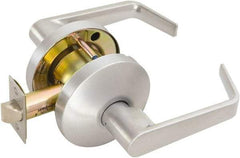 Falcon - Medium Duty Passage Lever Lockset - 2-3/4" Back Set, Satin Chrome Finish - Apex Tool & Supply