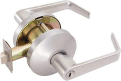 Falcon - Medium Duty Privacy Lever Lockset - 2-3/4" Back Set, Satin Chrome Finish - Apex Tool & Supply