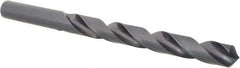 Cle-Line - 25/64" 118° Point High Speed Steel Jobber Drill - Oxide Finish, Right Hand Cut, Spiral Flute, Straight Shank, 5-1/8" OAL, 25/64" Shank Diam, 3-3/4" Flute Length, Standard Point - Apex Tool & Supply