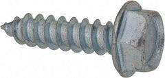 Value Collection - 5/16" Hex Head Sheet Metal Screw - Steel, 1-1/4" Length Under Head, Grade 2 - Apex Tool & Supply