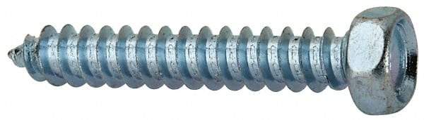 Value Collection - 5/16" Hex Head Sheet Metal Screw - Steel, 2" Length Under Head, AISI 1016, ASME B18.6.3, ASME B18.6.4 & SAE J933, Grade 1016-1024 - Apex Tool & Supply