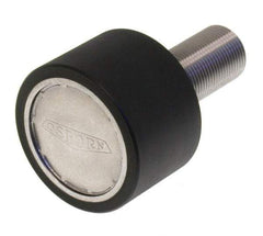 Osborn International - 2-1/2" Roller Diam x 1-11/16" Width, 1" Stud Diam x 2-1/4" Length, Plain Stud Load Runner - Urethane, 1-1/2" Thread Length, 1-14 Thread, 3-15/16" OAL, 410 Lb Dynamic Cap - Apex Tool & Supply