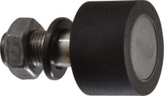 Osborn International - 1-1/4" Roller Diam x 0.843" Width, 1/2" Stud Diam x 1-1/4" Length, Plain Stud Load Runner - Urethane, 5/8" Thread Length, 1/2-20 Thread, 2.093" OAL, 110 Lb Dynamic Cap - Apex Tool & Supply