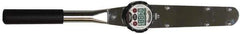 Proto - 1/2" Drive Electronic Digital Torque Wrench - 34 N/m to 340 N/m Torque, 22" OAL, 0.1 N/m Graduation, Fixed Head - Apex Tool & Supply