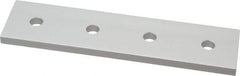 80/20 Inc. - 1.49" Wide, 6" High, Open Shelving 4 Hole Joining Strip - Aluminum, Use with Series 15 & Bolt Kit 3320 or 3325 - Apex Tool & Supply