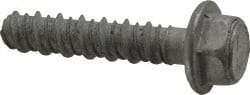 Red Head - 3/8" Diam, 1-3/4" Length Under Head, Hex Drive, Concrete Screw & Masonry Fastener - Steel, Zinc-Plated Finish - Apex Tool & Supply