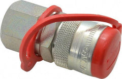 CEJN - 1/4 NPT Hydraulic Hose Female Pipe Thread Coupler - 14,500 psi, 1.56 GPM, 115 Hose Size, Series 115 - Apex Tool & Supply