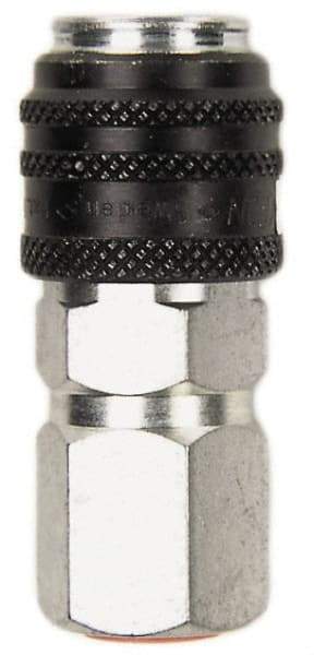 CEJN - 3/8 NPT Hydraulic Hose Female Pipe Thread Coupler - 21,750 psi, 1.56 GPM, 116 Hose Size, Series 116 - Apex Tool & Supply