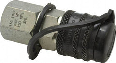 CEJN - 1/4 NPT Hydraulic Hose Female Pipe Thread Coupler - 21,750 psi, 1.56 GPM, 116 Hose Size, Series 116 - Apex Tool & Supply