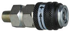 CEJN - 1/4 NPT Hydraulic Hose Male Pipe Thread Coupler - 21,750 psi, 1.56 GPM, 116 Hose Size, Series 116 - Apex Tool & Supply