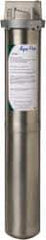 3M Aqua-Pure - 1 Inch Pipe, FNPT End Connections, 9-3/4 Inch Long Cartridge, 22.31 Inch Long, Cartridge Filter Housing without Pressure Relief - 2 Cartridges, 1-20 Max GPM Flow Rate, 300 psi Max Working Pressure, 304 Grade, Two High Housing - Apex Tool & Supply