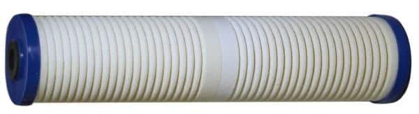 3M Aqua-Pure - 4-1/2" OD, 25µ, Cellulose Fiber Graded-Density Cartridge Filter - 20" Long, Reduces Sediments & Rust - Apex Tool & Supply