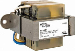 White-Rodgers - 3-1/4" Wide x 2.19" Deep x 2-3/4" High, Foot Mount HVAC Transformer - 40 Amperage Rating, 120 Primary Voltage, 24 Secondary Voltage - Apex Tool & Supply