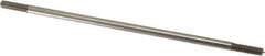 Made in USA - 8" Long, 1/4-20 Thread, Float Valve Rod - Stainless Steel, 1/2" Thread Length - Apex Tool & Supply