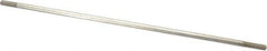 Made in USA - 12" Long, 1/4-20 Thread, Float Valve Rod - Stainless Steel, 1/2" Thread Length - Apex Tool & Supply