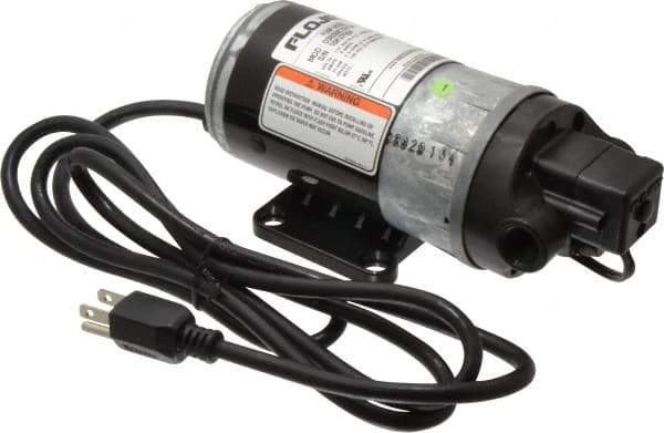 FloJet - 1/10 HP, 3/8 Inlet Size, 3/8 Outlet Size, Duplex II Demand Diaphragm pump, Diaphragm Spray Pump - 115 Input Voltage, EPDM, Polypropylene, 2500 Max RPM, NPTF - Apex Tool & Supply
