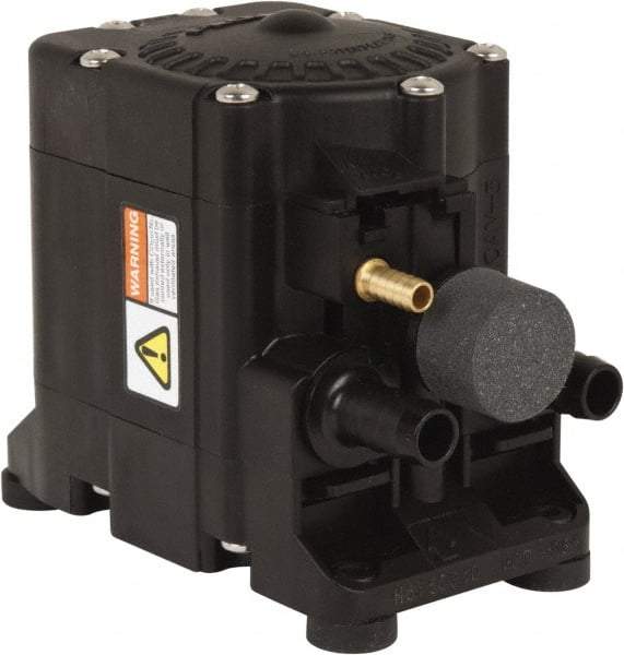 FloJet - 1/2" NPT, Nonmetallic, Air Operated Diaphragm Pump - Santoprene Diaphragm, Polypropylene Housing - Apex Tool & Supply