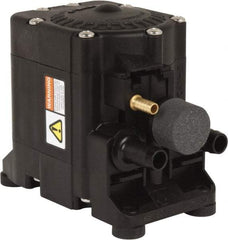 FloJet - 1/2" NPT, Nonmetallic, Air Operated Diaphragm Pump - Santoprene Diaphragm, Polypropylene Housing - Apex Tool & Supply