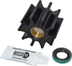 Jabsco - Neoprene Impeller Kit Repair Part - Contains Impeller, Seal, Gasket, For Use with Jabsco Model 6050-0001 Flexible Impeller Pump Motors - Apex Tool & Supply