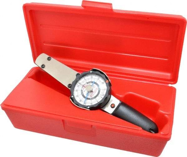 Proto - 1/4" Drive Dial Torque Wrench - 30 In/Lb Torque, 10" OAL, Fixed Head - Apex Tool & Supply