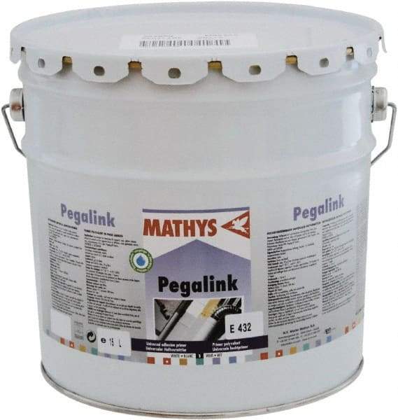 Rust-Oleum - 5 Gal White Adhesion Primer - 245 to 330 Sq Ft Coverage, <250 gL Content, Quick Drying, Interior/Exterior - Apex Tool & Supply